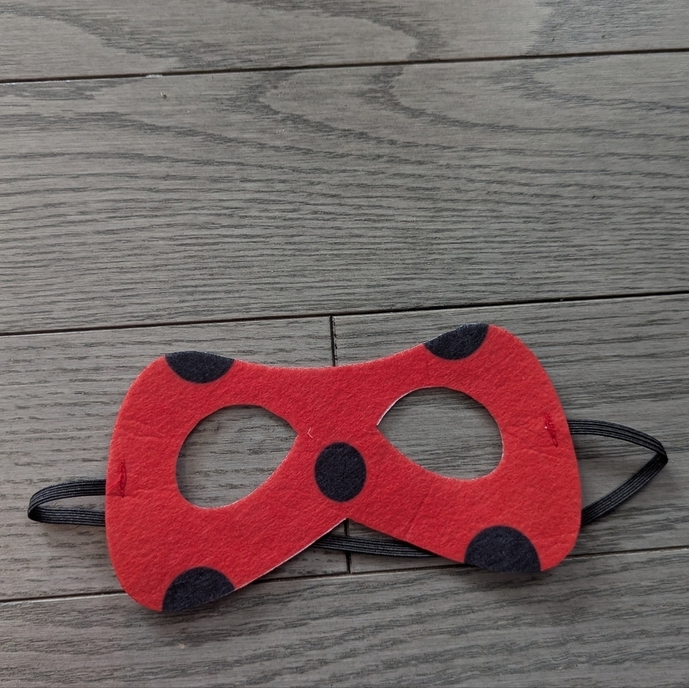 Kids Costume Miraculous Ladybug Red Polka Dot Jumpsuit - NWT size XL age 12 - Picture 3 of 5